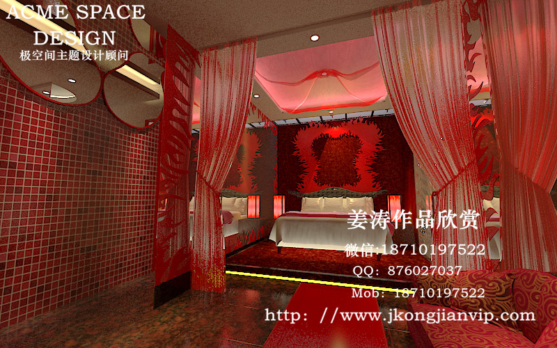 主题酒店设计效果图 - 极空间的设计案例 室内