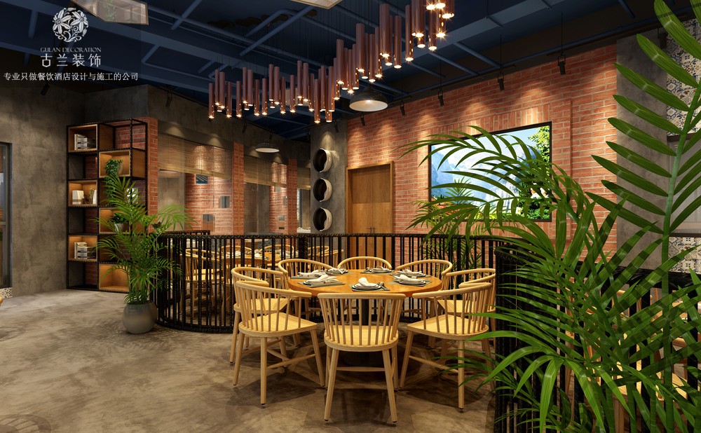 法式咸阳西餐厅设计空间特点