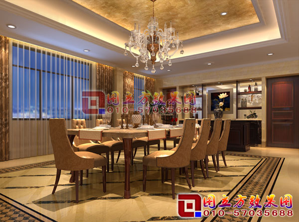 欧式餐厅装修效果图.jpg