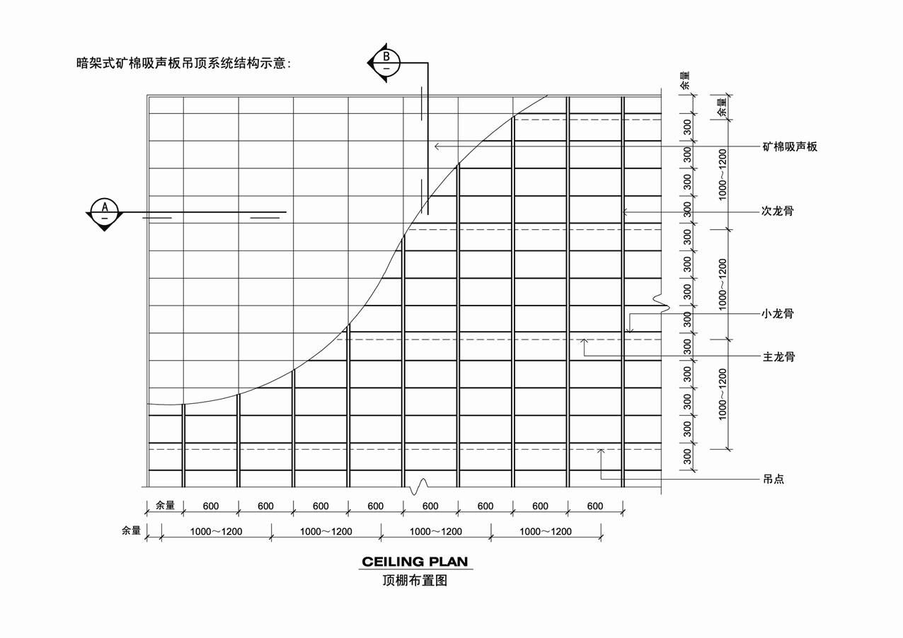 暗架式矿棉板顶棚布置图.jpg
