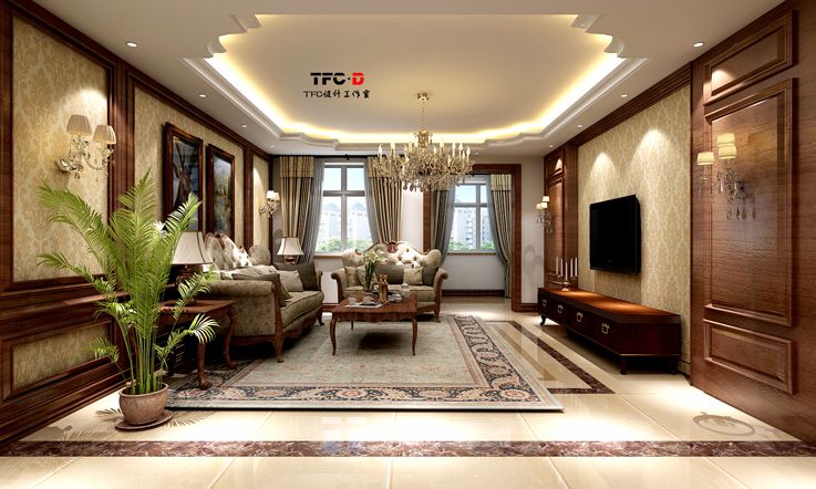 银川亲水人家设计案例 - 田风财的作品集 室内