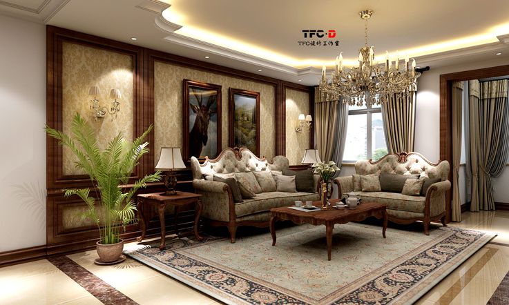 银川亲水人家设计案例 - 田风财的作品集 室内