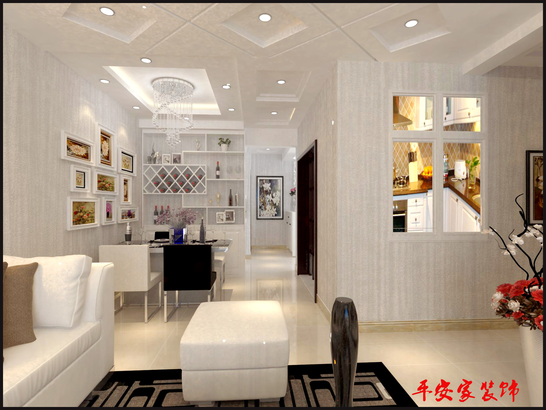 餐厅整体效果图