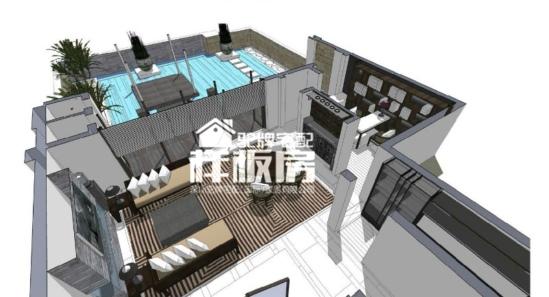 深圳驼牌宅配(国际)家居 样板间
