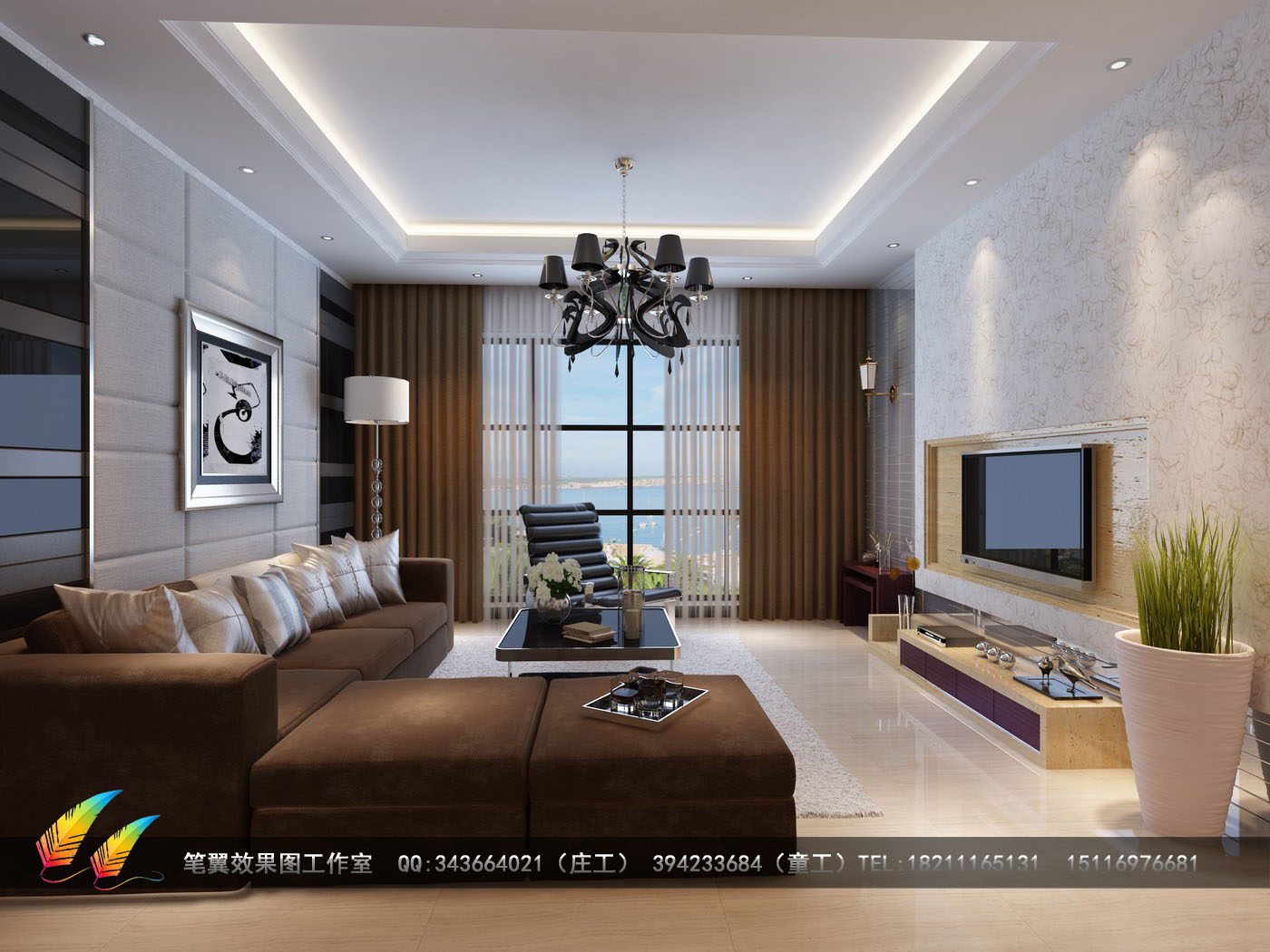 时尚现代客厅效果图制作.jpg