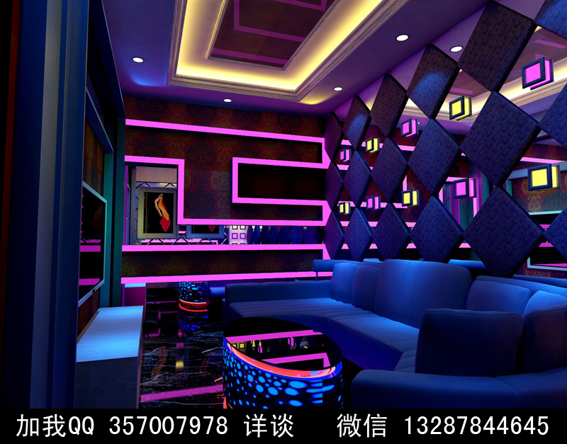 最新ktv包间效果图,现在最流行的ktv风格 ktv包间 ktv点歌机 家庭影院 ktv效果图 ktv设计