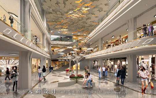福州百货装修公司,百货装修效果图,百货设计效果图