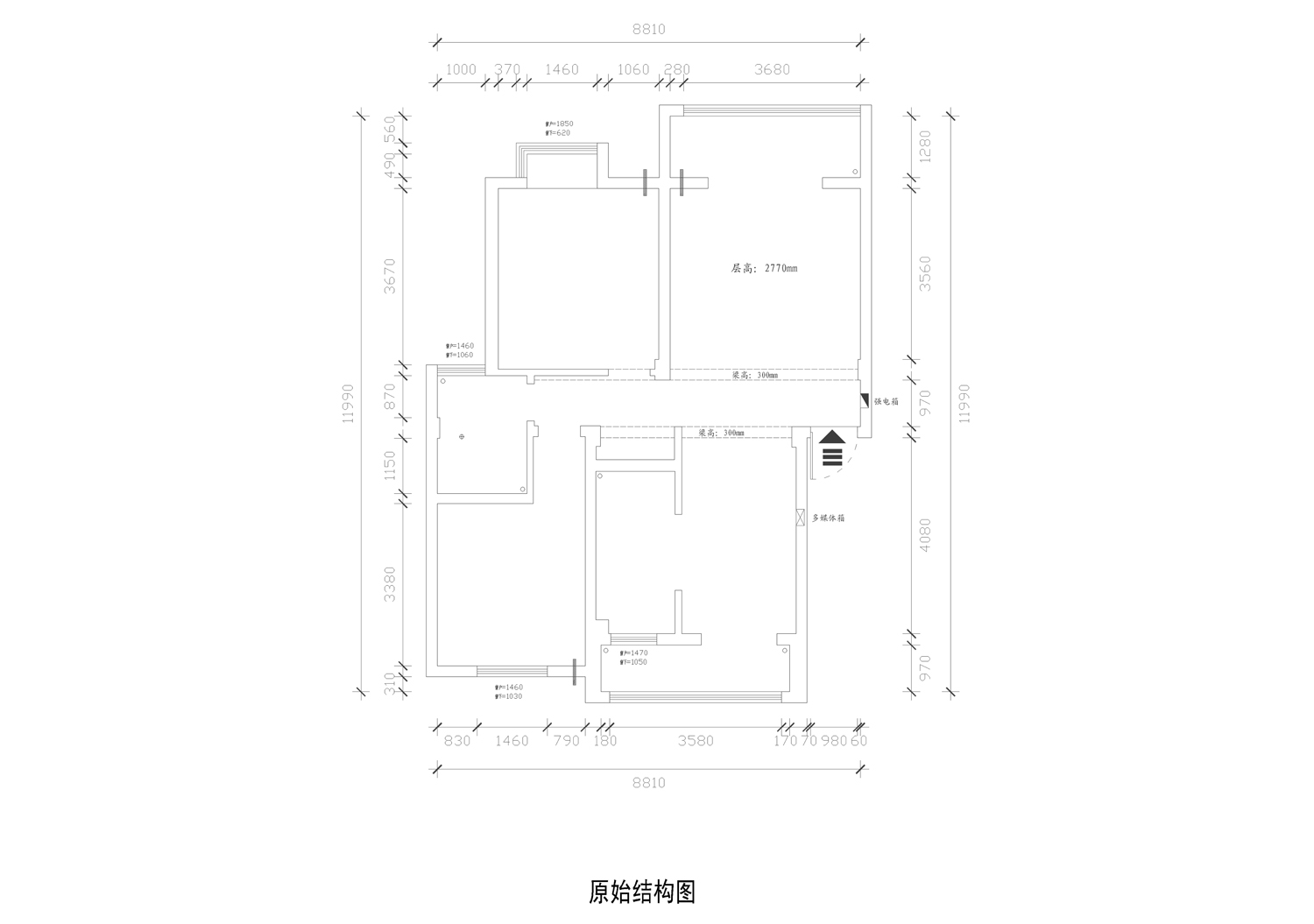 01繁昌叠翠苑4号楼3单元CAD原始结构2015.jpg