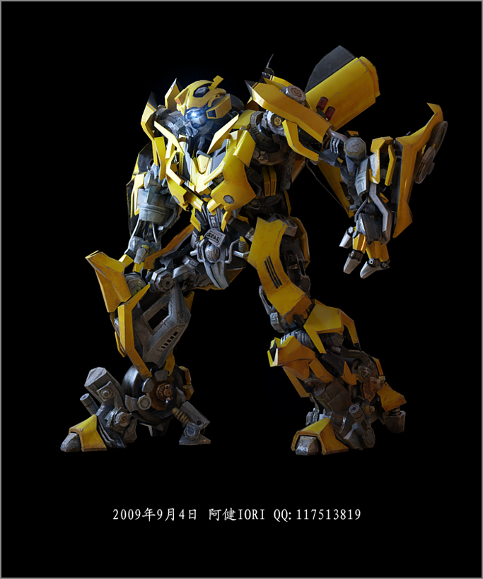 大黄蜂3D MAX模型2009.jpg