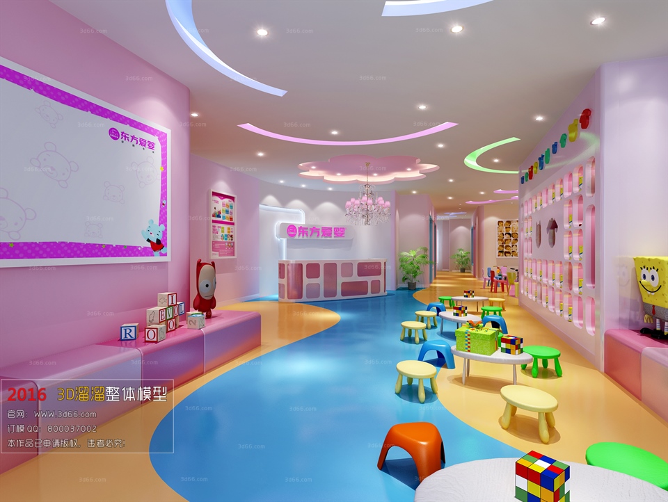 2017  精品幼儿院设计模型