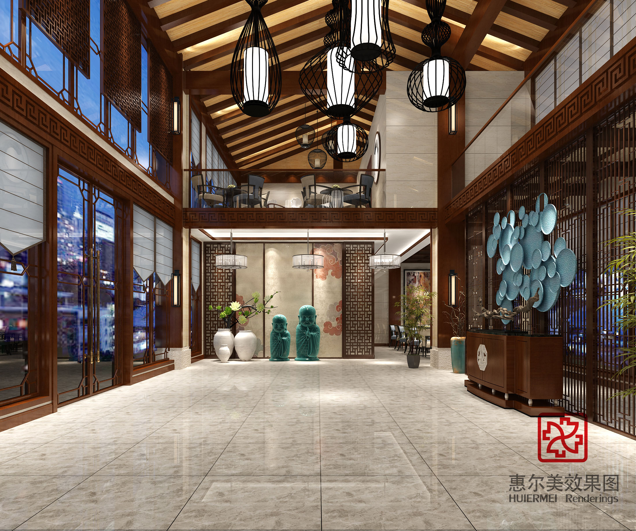 酒店 +中式1
