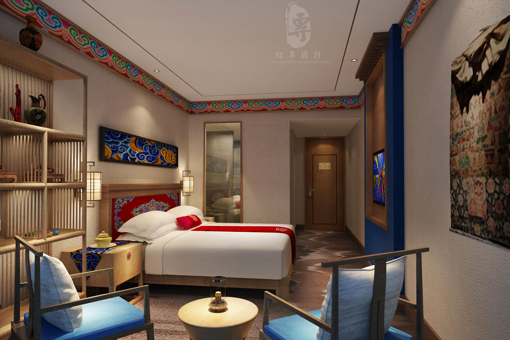 邛崃星级酒店设计-红专设计 | 九黄湾国际温泉度假酒店