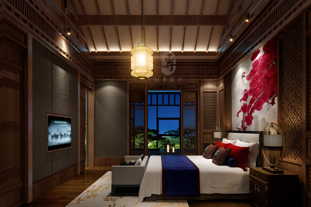 邛崃星级酒店设计-红专设计 | 九黄湾国际温泉度假酒店