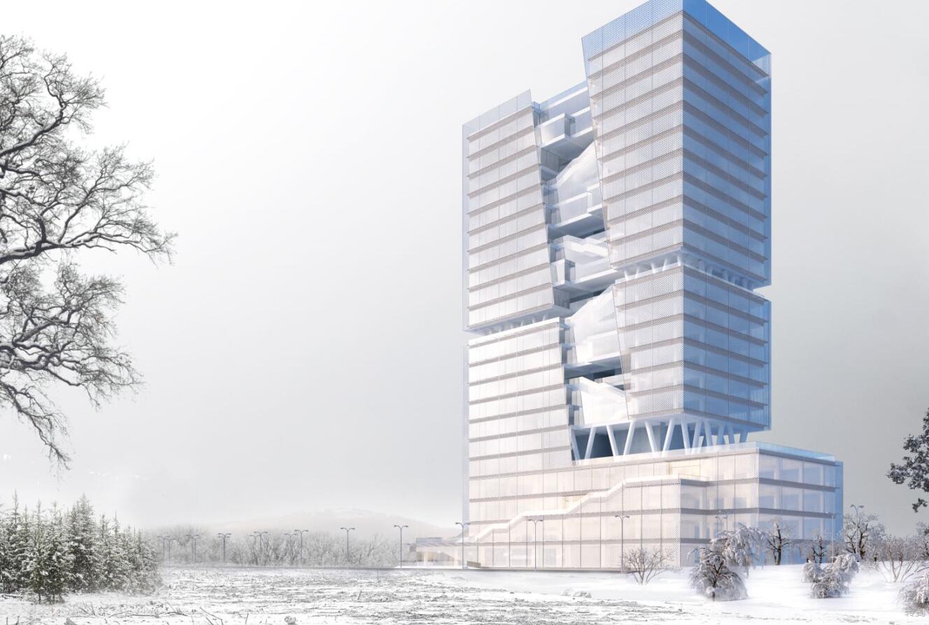 Vray4.0 for SketchUp2018 建筑雪景视频教程