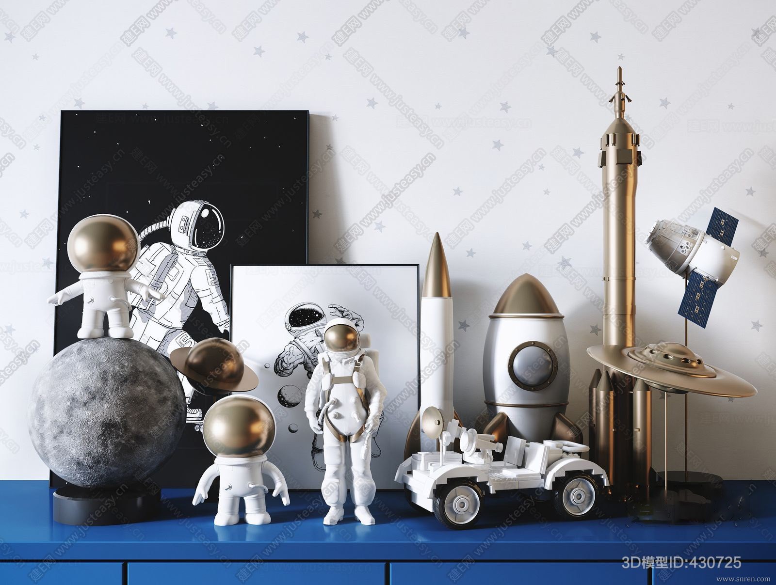 太空宇航员火箭儿童玩具430725_snr.jpg