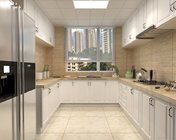 白色清新简约厨房 max2012 带贴图+效果图