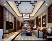 中式客厅模型-max2009-包含材质灯光-贴图