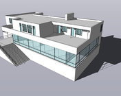 一套别墅建模   skp+dwg文件