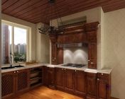 欧式实木橱柜厨房-2009版-带贴图