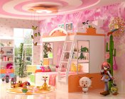 小公主の粉色之萌-3DMAX2013-材质灯光贴图都有