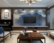 新中式客厅 max2014  带贴图+效果图