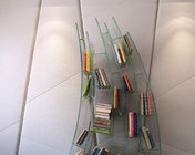 曲线创意书柜 MAX2012版 贴图灯光材质齐全