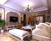 欧式客餐厅 3DMAX2012 贴图灯光材质齐全+效果图
