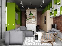 奥地利64㎡工业风公寓(Austrian Loft)