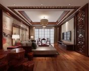 简中式客餐厅模型 3Dmax2011版 贴图灯光材质齐全+效果图