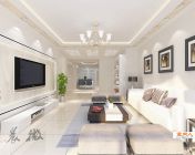 现代简约客餐厅-3Dmax2011-带贴图
