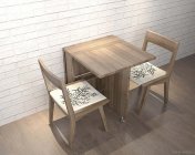 现代折叠餐桌椅 max2012