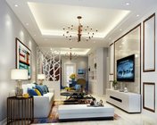 现代客餐厅 max2012 带贴图+效果图