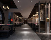 中式餐馆max2012带贴图+灯光