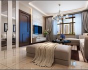 现代客餐厅 max2012 带贴图+效果图