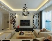 现代客厅-含贴图灯光材质及渲染参数
