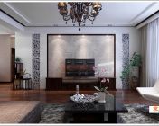 一套简中式模型下载 3D20009 灯光 贴图 材质 齐全