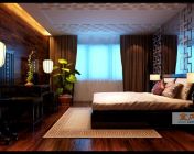 中式卧室模型下载-附灯光材质