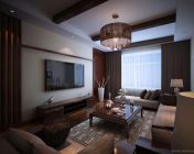 中式客厅+餐厅+厨房-3Dmax2009-带贴图