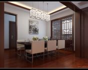中式客餐厅-MAX2011-附带材质灯光+效果图