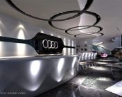 奥迪汽车展厅模型下载 灯光 材质 max2009