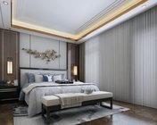 新中式卧室 max2012 带贴图+效果图
