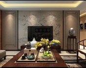 新中式客餐厅 max2012 带贴图 +效果图