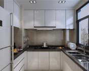 现代风格厨房 max2014 带贴图+效果图