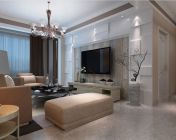 现代客餐厅-max2010-带贴图+效果图