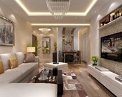 现代客餐厅 max2012 带贴图+效果图