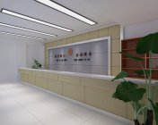 政府办部门接待处 灯光材质+效果图