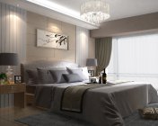 现代主卧-3DMAX2013-材质灯光贴图都有