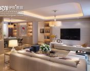 现代客厅+卧室-max2010-贴图材质灯光全