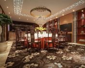 新中式别墅大餐厅-max2009-有贴图灯光材质