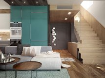 莫斯科小别墅Interior design IRAR by INT2